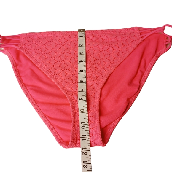 NEW JOE BOXER Pink Lace Side Twist Bikini Bottoms XXL - Picture 5 of 6